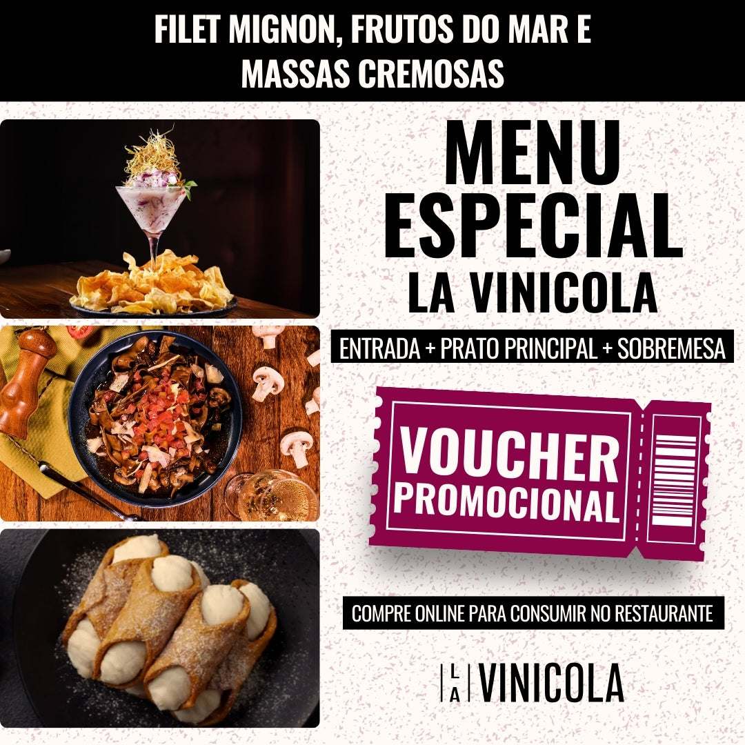 Menu Especial La Vinicola