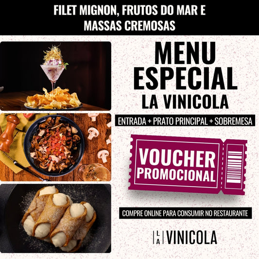 Menu Especial La Vinicola